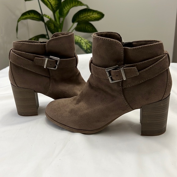 Suede Booties - Picture 2 of 6